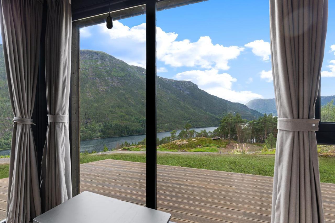 Sogndal Fjordpanorama - Studio Cabins With View Ngoại thất bức ảnh