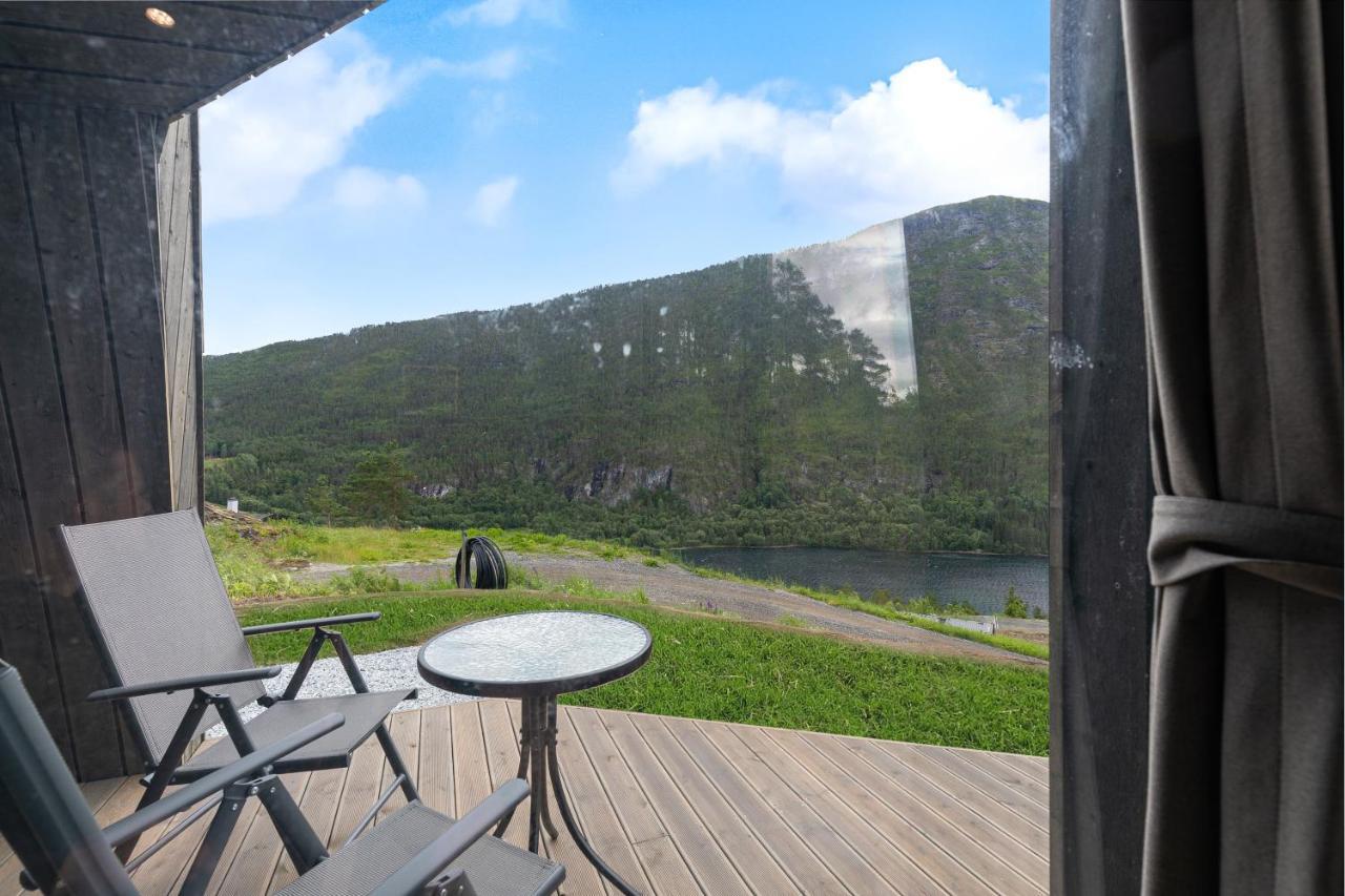 Sogndal Fjordpanorama - Studio Cabins With View Ngoại thất bức ảnh