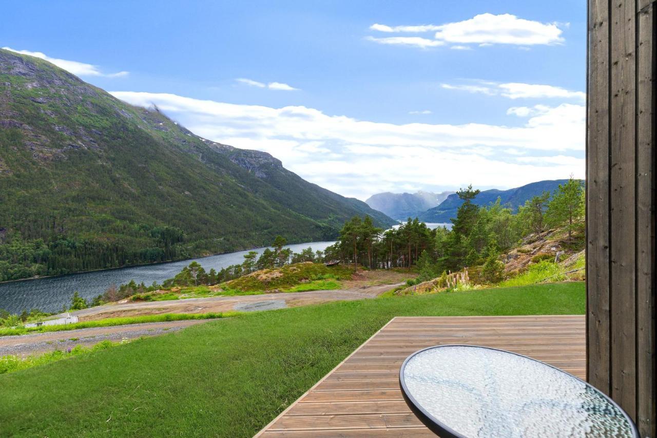 Sogndal Fjordpanorama - Studio Cabins With View Ngoại thất bức ảnh